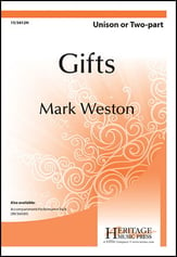 Gifts Unison/Two-Part choral sheet music cover